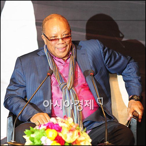 [포토]퀸시 존스 '제 목소리 잘 들리죠?'