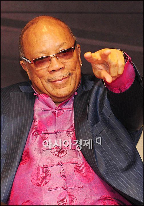 [포토]퀸시 존스 '피스!'