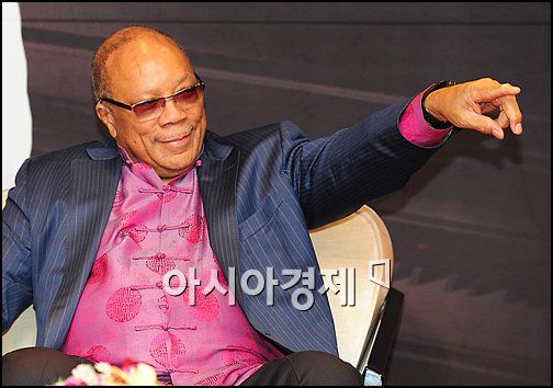 [포토]퀸시 존스 '피스!'