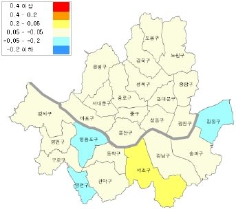 "서울 집값 더 하락?".. 3개구 하락 조짐