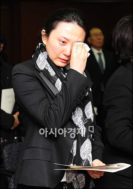 [포토]김나운 '아! 故 신현택 회장님'