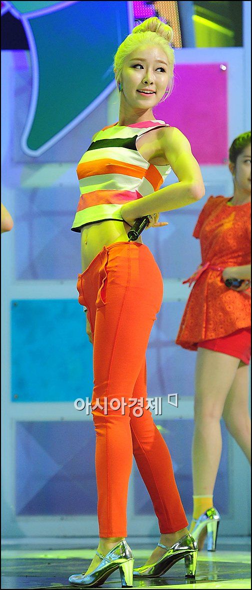 달샤벳 가은, '꿀복근' 최초 공개..완벽 바디라인 '눈길'