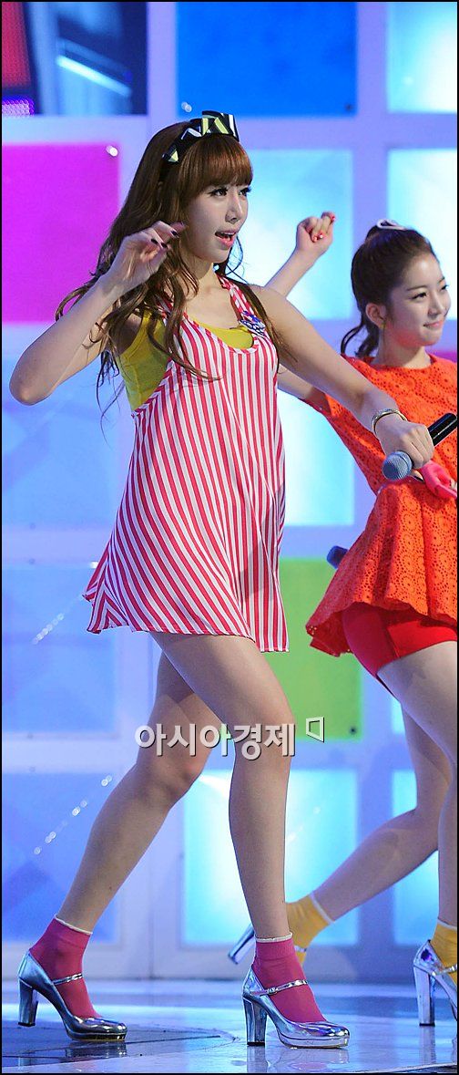 [포토]달샤벳 비키, 빛나는 꿀벅지