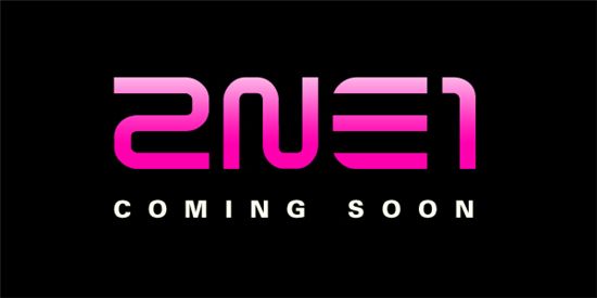 Promotional poster for 2NE1's comeback [YG Entertainment's official blog]