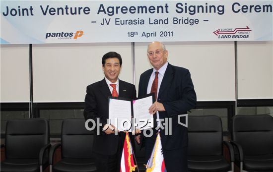 범한판토스, 시베리아횡단철도로 亞~유럽 물류서비스