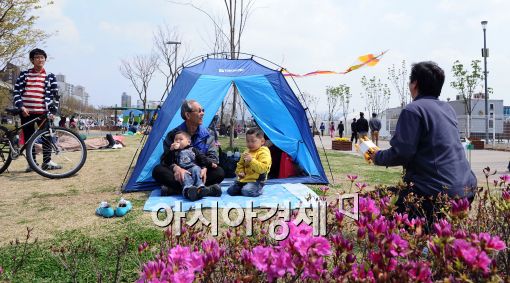 [포토]즐거운 봄 나들이