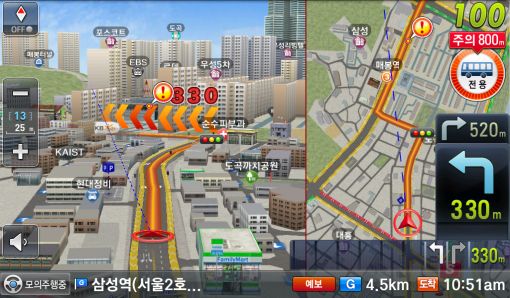 삼성전자, 갤럭시탭에 '아이나비 3D' 지원한다