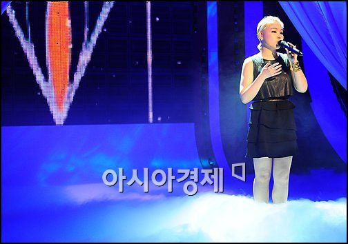 [포토]알리, 구름 위에서 노래하듯