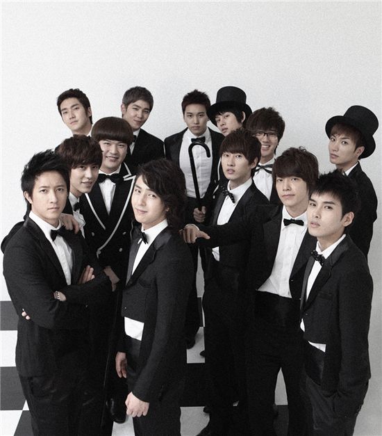 Korean boy band Super Junior [SM Entertainment]