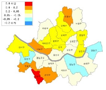 서울 전셋값, 강남 보합 전환.. 강북 상승