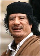 무아마르 카다피.