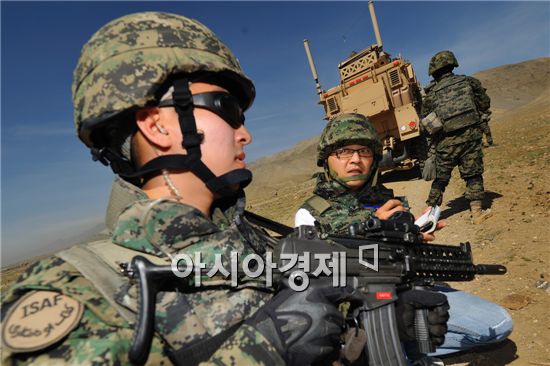 <10>한국 파병부대를 가다-UAE파병아크부대·아프간파병 오쉬노부대 화보
