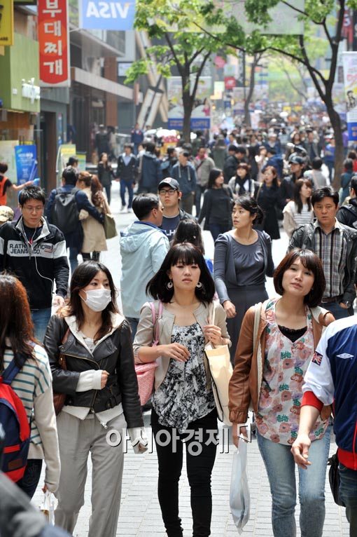 [포토] 한국 찾은 일본인 관광객들