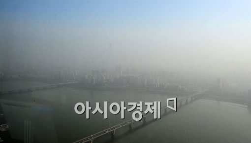 [포토] 서울 상공 덮친 최악의 황사