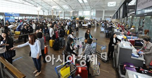 [포토]붐비는 인천공항