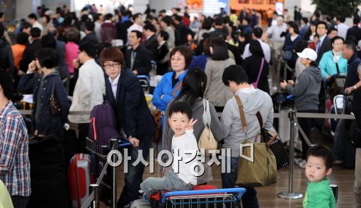 [포토]어린이날, 우리 해외여행가요!