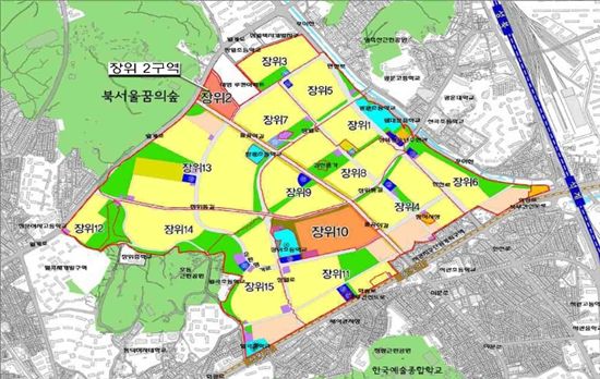 장위2구역, 아파트 484가구 건립