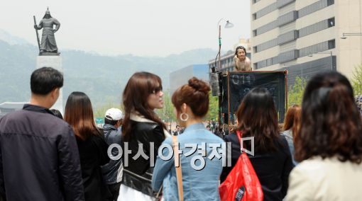 [포토]목욕하는거 처음 보세요?