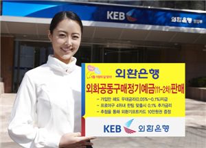 외환銀 '외화공동구매 정기예금' 한시 판매