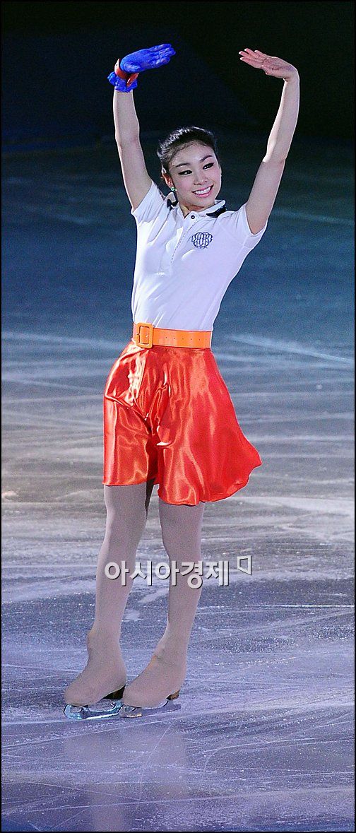 [포토]김연아 '한국 팬 여러분, 저 돌아왔어요!'