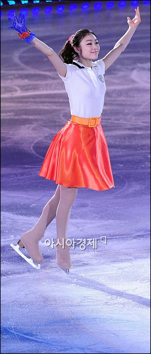 [포토]김연아 '한국 팬 여러분, 저 돌아왔어요!'
