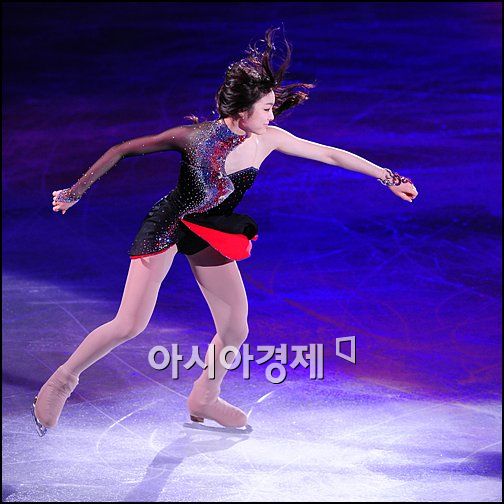 [포토]김연아 '흩날리는 머리카락'