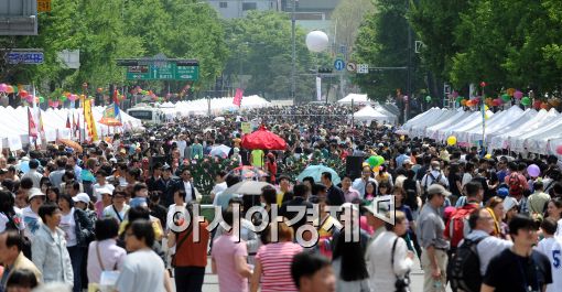 [포토]불교문화마당 '인산인해'