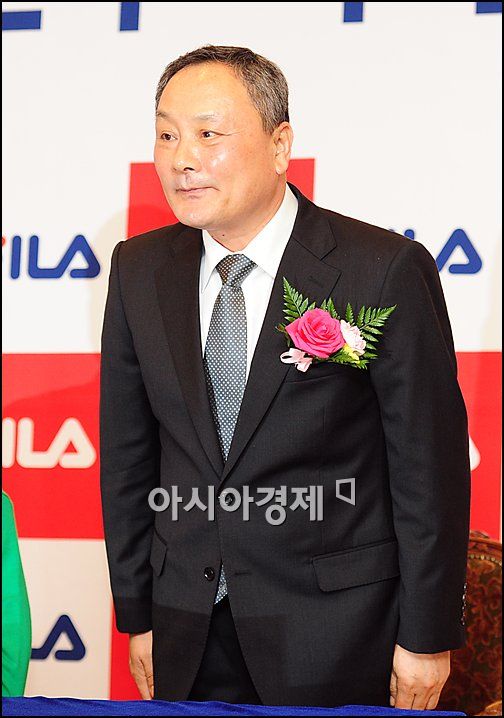 [포토]박태환 '아버지와 똑 닮았죠?'