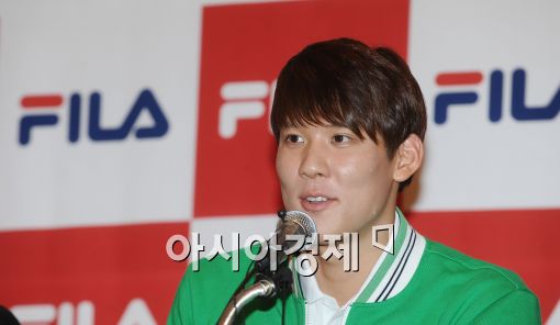 [포토]휠라-박태환 선수 후원협약식