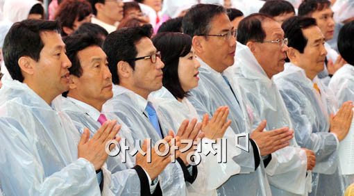 [포토] 부처님오신날 법요식 참석한 정치인들