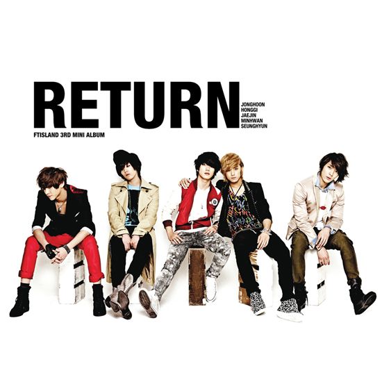 Teaser image of FTIsland's 3rd mini-album "RETURN" [FNC Music]