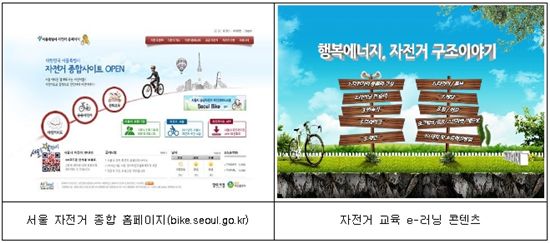 서울시내 자전거 정보는? '자전거 종합 홈페이지'에서