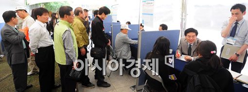 [포토] 성황이룬 취업박람회