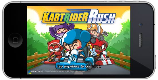 넥슨모바일, '카트라이더 러쉬' 200만 다운로드
