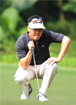 위창수, 4위 "굿 스타트~"