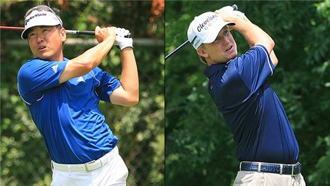 위창수, 선두 "PGA 첫 우승 호기~"