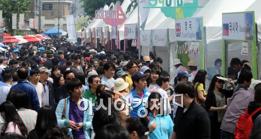 [포토]어떤음식을 맛볼까?