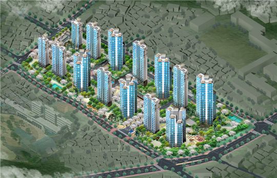 동아건설, 1310억원 전주 주택재개발사업 수주