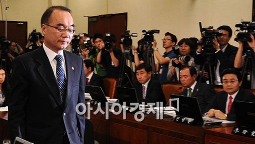 [포토] 박재완 기획재정부 장관 후보자 인사청문회