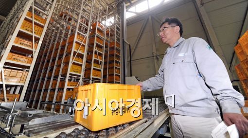 [포토]유성기업 재고물량 출하!