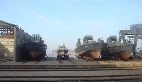 北해군, 기습침투용 기지 건설했다