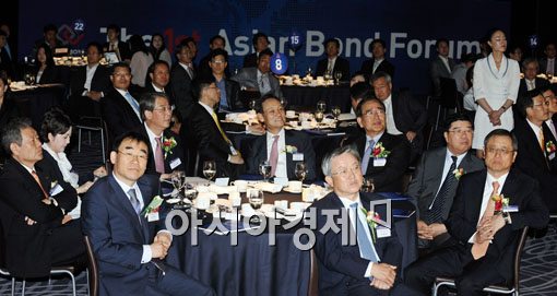 [포토] 한자리에 모인 금융계 거물들