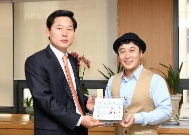 우체국 국제특송 홍보대사에 '달인' 김병만 