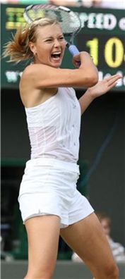 테니스의 마리아 샤라포바는 연간 수입 2420만 달러로 여성 스포츠 스타로는 유일하게 올해 리스트에 이름을 올렸다(사진=블룸버그뉴스).