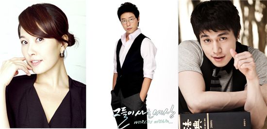 Starting from left: Kim Suna [King Kong Entertainment]/Um Ki-jooon [KBS]/ Lee Dong-wook [KBS ]