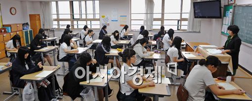 [포토] 수능모의평가 실시