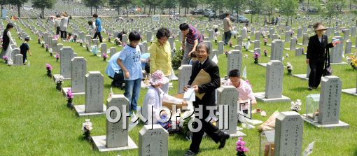 [포토]많은 참배객 찾은 현충원