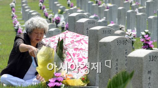 [포토]현충원 찾은 시민
