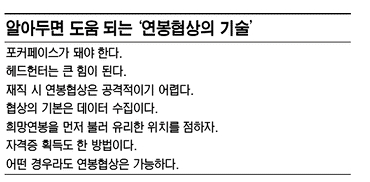 [몸값올리기 step by step]②연봉협상, '홈런왕'도 준비없이 덤비면 '헛스윙'