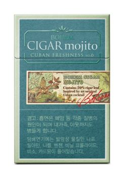 KT&G, 쿠바 칵테일향 '보헴시가 모히또' 출시